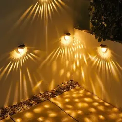 2xLampa solarna kinkiet z czujnikiem zmierzchu led elewacyjna ogrodowa-5907451369937