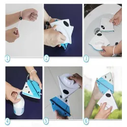 Myjka do mycia okien szyb dwustronna magnetyczna ściągaczka z inką-5907451319604