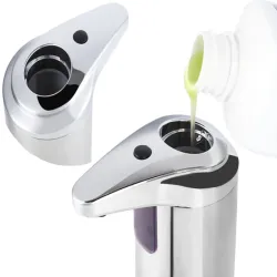 Dozownik 200ml automatyczny do mydła płynu bezdotykowy na baterie-5907451328125