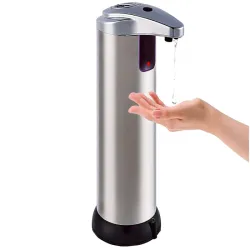 Dozownik 200ml automatyczny do mydła płynu bezdotykowy na baterie-5907451328125