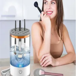 Myjka stojak do czyszczenia mycia suszenia pędzli gąbek kosmetycznych-5907451378212