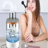 Myjka stojak do czyszczenia mycia suszenia pędzli gąbek kosmetycznych-5907451378212