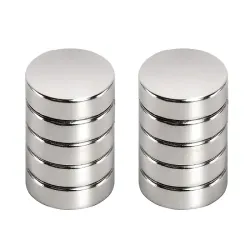 Mocny magnes neodymowy magnesy komplet 10 szt 10x2mm DIY-zrób to sam-5907451347782