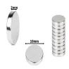 Mocny magnes neodymowy magnesy komplet 10 szt 10x2mm DIY-zrób to sam-5907451347782