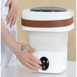 Mini pralka 11l przenośna mała składana podróżna do ubrań i bielizny-5907451353868