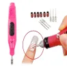 Frezarka do paznokci 5v/USB manicure pedicure komplet z 6 frezami-5907451329030