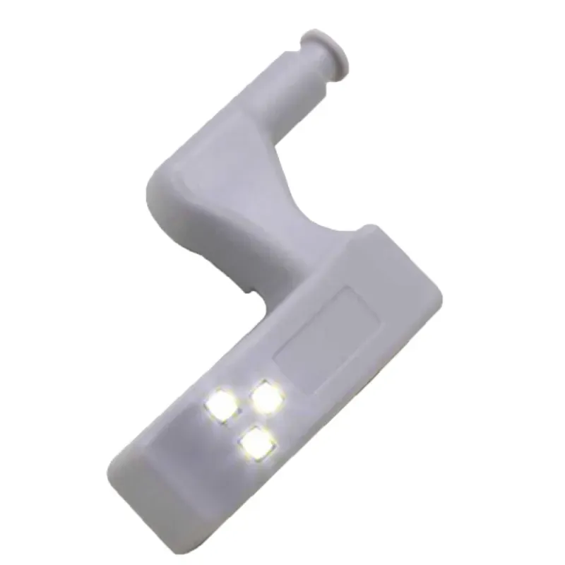 Lampka do szafki szafy mocowana na zawias drzwi 3 led na baterie-5907451325469