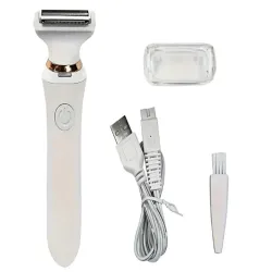 Golarka damska depilator trymer maszynka do ciała usb na mokro sucho-5907451350515