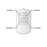 Zestaw 3x lampka cob bezprzewodowa przenośna lampa i pilot na baterie-5907451317563