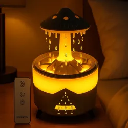 Nawilżacz powietrza dyfuzor zapachowy lampa w kształcie ufo z pilotem-5907451378236