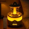 Nawilżacz powietrza dyfuzor zapachowy lampa w kształcie ufo z pilotem-5907451378236