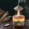 Nawilżacz powietrza dyfuzor zapachowy lampa w kształcie ufo z pilotem-5907451378236