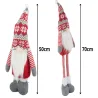 Skrzat krasnal gnom świąteczny teleskopowe reguowane nogi 50 - 70cm-5907451367728