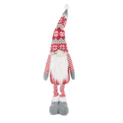 Skrzat krasnal gnom świąteczny teleskopowe reguowane nogi 50 - 70cm-5907451367728