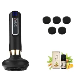 Bańka chińska masażer elektryczny 6 mocy zassysania bańki i olejek-5907451364406