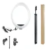 Lampa pierścieniowa RGB CCT ring uchwyt na telefon regulowany statyw-5907451371060