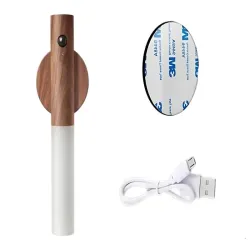 Lampka lampa led ciepła kinkiet z czujnikiem ruchu naścienny na magnes-5907451367513