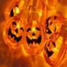 Lampki 10 led wiszące dynie halloween 200cm świecąca dekoracja ozdoba dynia-5907451362822