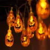 Lampki 10 led wiszące dynie halloween 200cm świecąca dekoracja ozdoba dynia-5907451362822