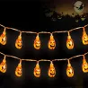 Lampki 10 led wiszące dynie halloween 200cm świecąca dekoracja ozdoba dynia-5907451362822