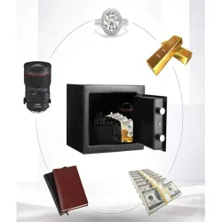 Sejf kasetka na zamek elektroniczny cyfrowy szyfr-5907451347461