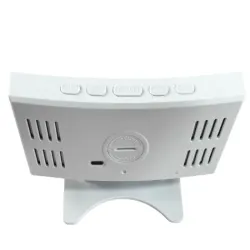 Zegar elektroniczny cyfrowy led budzik termometr lustro stojący usb pamięć-5907451377154