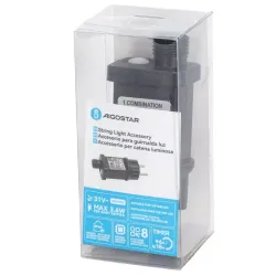 Zasilacz 3.6W/230V/31V 100-500 led 8-funkcyjny z pamięcią timer IP44-8433325366469