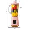 Blender do smoothie przenośny usb bezprzewodowy kubek na koktajl-5907451376751