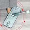 Mop płaski z wiadrem składany z mikrofibry ściągaczka do podłóg-5907451373255