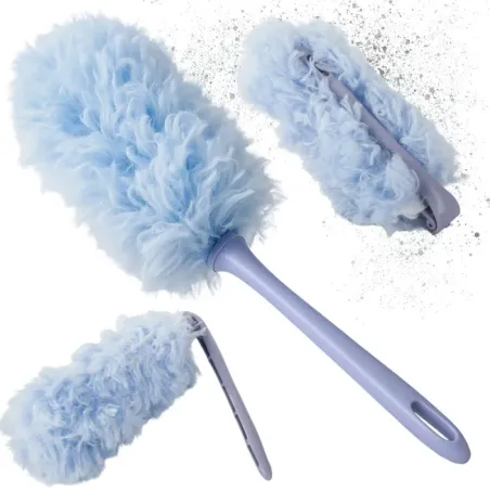Szczotka miotełka do kurzu brudu pajęczyn rozkładana z mikrofibry 35cm-5907451372173