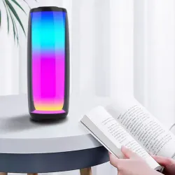 Głośnik bezprzewodowy bluetooth boombox przenośny usb radio fm aux-5907451375044