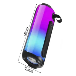 Głośnik bezprzewodowy bluetooth boombox przenośny usb radio fm aux-5907451375044