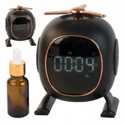 Głośnik bluetooth z aromaterapią budzik lampka nocna zapachowa timer-5907451373088