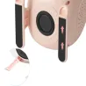 Głośnik bluetooth karaoke z mikrofonem led kolorowe kwadraty muzyka-5907451373064