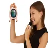 Głośnik bluetooth karaoke z mikrofonem led kolorowe kwadraty muzyka-5907451373064