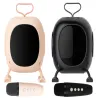 Głośnik bluetooth karaoke z mikrofonem led kolorowe kwadraty muzyka-5907451373064