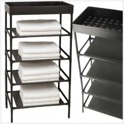 Półka na buty obuwie organizer szafka stojak regał 5 półki do łazienki-5907451372197