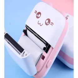 Mini drukarka termiczna bezprzewodowa przenośna drukuś do notatek-5907451378274