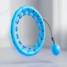 Hula hop z obciążeniem odchudzające do ćwiczeń obręcz masująca-5907451375310