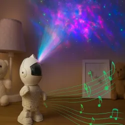 Projektor gwiazd astronauta lampka nocna rzutnik dla dziecka kosmos-5907451374412