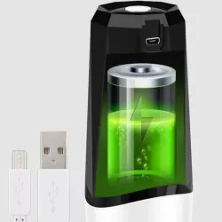 Pompka do wody dystrybutor dozownik elektryczny bezprzewodowy do butelek-5907451377109