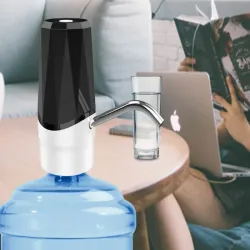 Pompka do wody dystrybutor dozownik elektryczny bezprzewodowy do butelek-5907451377109