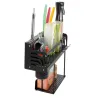 Półka na ścianę organizer kuchenny metalowy wiszący na przybory-5907451376638