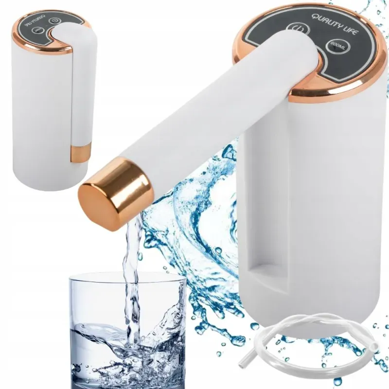 Pompka do wody nalewak dystrybutor usb składana automatyczna do butli-5907451373354