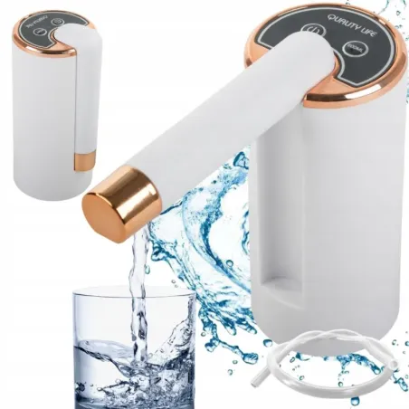 Pompka do wody nalewak dystrybutor usb składana automatyczna do butli-5907451373354