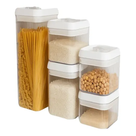 Pojemniki kuchenne 5 szt na żywność do makaronu pojemniki z uszczelką-5907451374344