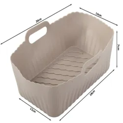 Wkład silikonowy do frytkownicy airfryer forma do pieczenia-5907451372258