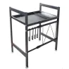 Stojak na mikrofalówkę półka kuchenna regulowana w zakresie 37 - 65cm-5907451339473