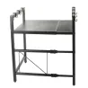 Półka stojak na mikrofalówkę kuchenna regulowana w zakresie 41 - 62cm-5907451336557