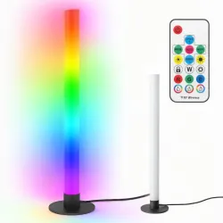 Lampa stojąca podłogowa biurkowa 40cm led rgb nowoczesna dekoracyjna-5907451376812